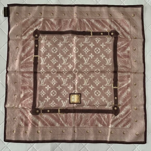 Louis Vuitton Small Cotton Scarf - Picture 10 of 14